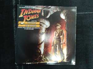 INDIANA JONES TEMPLE OF DOOM OST POLYDOR GATEFOLD USA LP VTG VINYL REC
