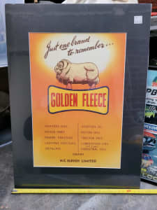 Golden fleece poster new condition 