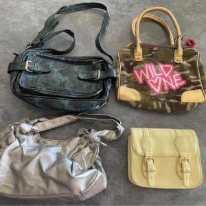 Heaps of Bags, Handbags and Purses (Bargain only $5 each)