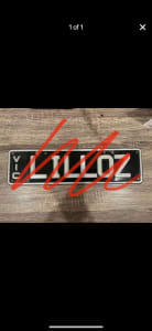 LILLOZ custom Victoria licence plates
