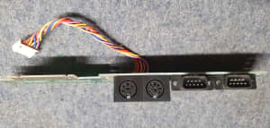 Commodore SX64 I/O PCB board