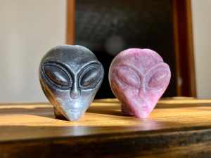 Natural Crystal Stone Aliens