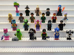 Lego Minifigures Disney Marvel Star Wars Potter Vidiyo Ninjago Agents