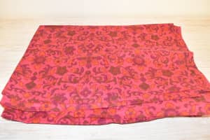 Fijian Floral Print Fabric (93cm x 2.7m) - Suva, Fiji