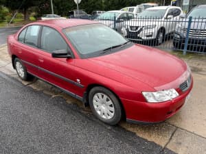 2002 Holden Commodore VY Executive Red 4 Speed Automatic Sedan