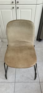 Leather Dining Chairs x4