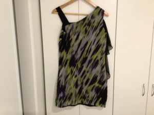 NICOLA FINETTI COCKTAIL DRESS AS NEW SIZE 10
