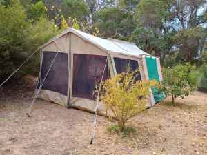 Canvas Tent & Sunroom - Family size