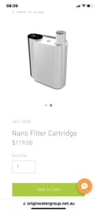 NEW! Pack of 3 Nano Filter Cartridge for Brooke Nano Filter