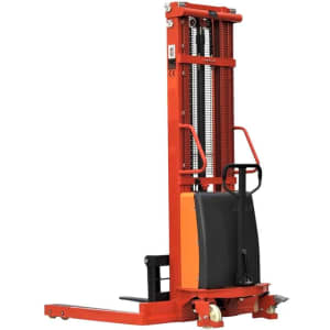 Semi Electric Powered Straddle Stacker