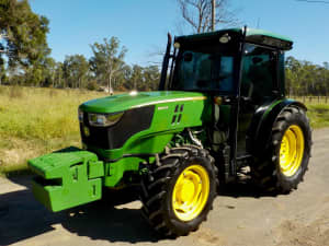 2019 John Deere 5100GF Orchard/Vineyard 4WD 100hp Tractor