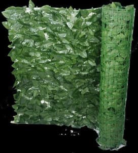 Artificial UV Peach Leaf Roll 3m By 1m