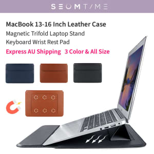 NEW MacBook Air/Pro Slim Sleeve Laptop Bag 13/14/16 INCH Stand Case