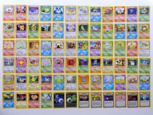 Pokemon LEGENDARY COLLECTION All 36x Commons & All 36x Uncommons