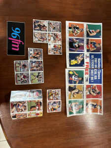 AFL Stickers 2001 Late 90s Early 00s
