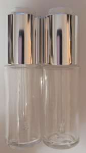 10 New 20 m.l. glass pipette bottles for aromatherapy, essential oils 