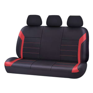 Universal Ultra Light Neoprene Rear Seat Covers Size 06/08H Bla...