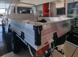 Brand new toyota landcruiser 79 series 2023 aluminium tray 