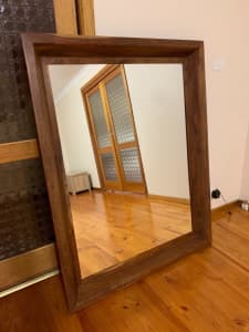 Freedom furniture large hardwood mirror