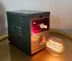 Repurposed Vintage Lamp