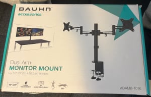 Dual Arm Monitor Mount