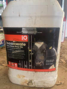 Cattle fly and lice treatment 20 ltr unopened