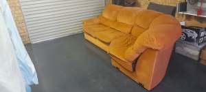 FREE COUCH, COMFY, GOOD COND.