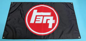 TEQ Toyota Flag Banner for Workshop Shed Man Cave Old School Jdm