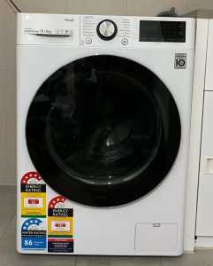 LG 10kg/6kg Series 9 Front Load Washer Dryer Combo with Steam+