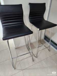 Two counter stools bar stools 