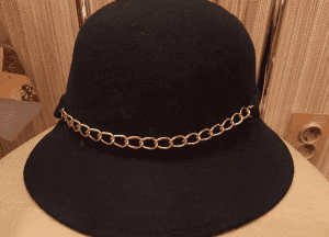 womens black hat