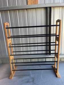 Timber Shoe Rack (modular) 90 cms x 80 cms
