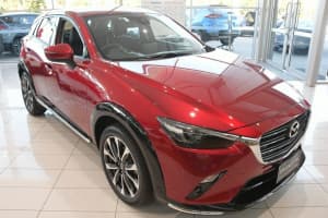 2022 Mazda CX-3 DK2W7A sTouring SKYACTIV-Drive FWD Soul Red Crystal 6 Speed Sports Automatic Wagon