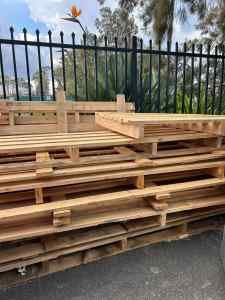 FREE TIMBER PALLETS, FIRST IN BEST DRESSED