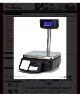 POS & Labelling Avery Scale.Receipt Function Model IM 202