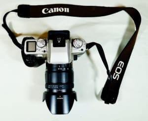 Canon EOS 50 SLR Film Camera