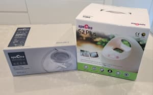 Spectra S2 Plus breat bump Handsfree Cups and extra accessories