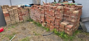 Bricks forbuilding and paving