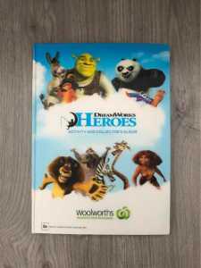 Woolworths Dreamworks Heroes with collectors album (complete set)