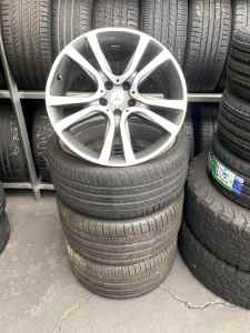 19 inch Wheels to suite Mercedes E400 2013 model