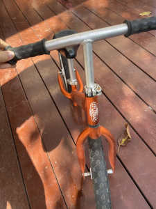 Cruzee bike orange