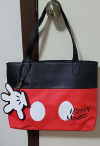 NEW Disneyland Disney Mickey Mouse Classic Large Tote Bag