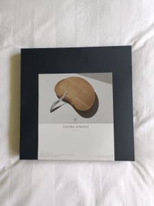 Georg Jensen Cheese Board and Cheese Knife (BRAND NEW)