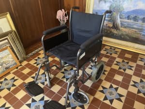 Wheelchair, clean and tidy