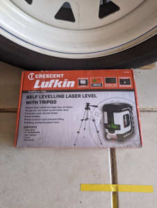 Lukin self leveling laser with tripod
