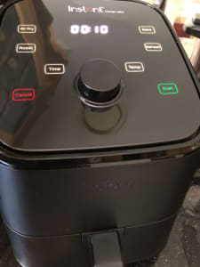Compact INSTANT POT Vortex Mini Air Fryer, Black 2L