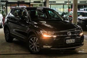 2017 Volkswagen Tiguan 5NA 132 TSI Comfortline Black 7 Speed Auto Direct Shift Wagon