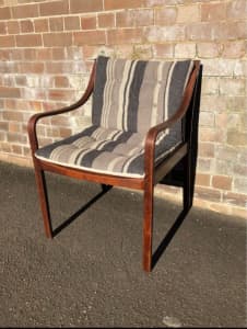 1970s MODEL 108 MID CENTURY LOUNGE CHAIR BY FREDRIK KAYSER FOR VATNE