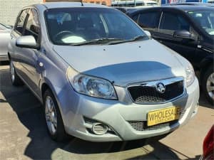 2011 Holden Barina TK MY11 Classic Silver 4 Speed Automatic Hatchback