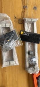 Zanda entrance mortice locks brand new with stainless steel handles